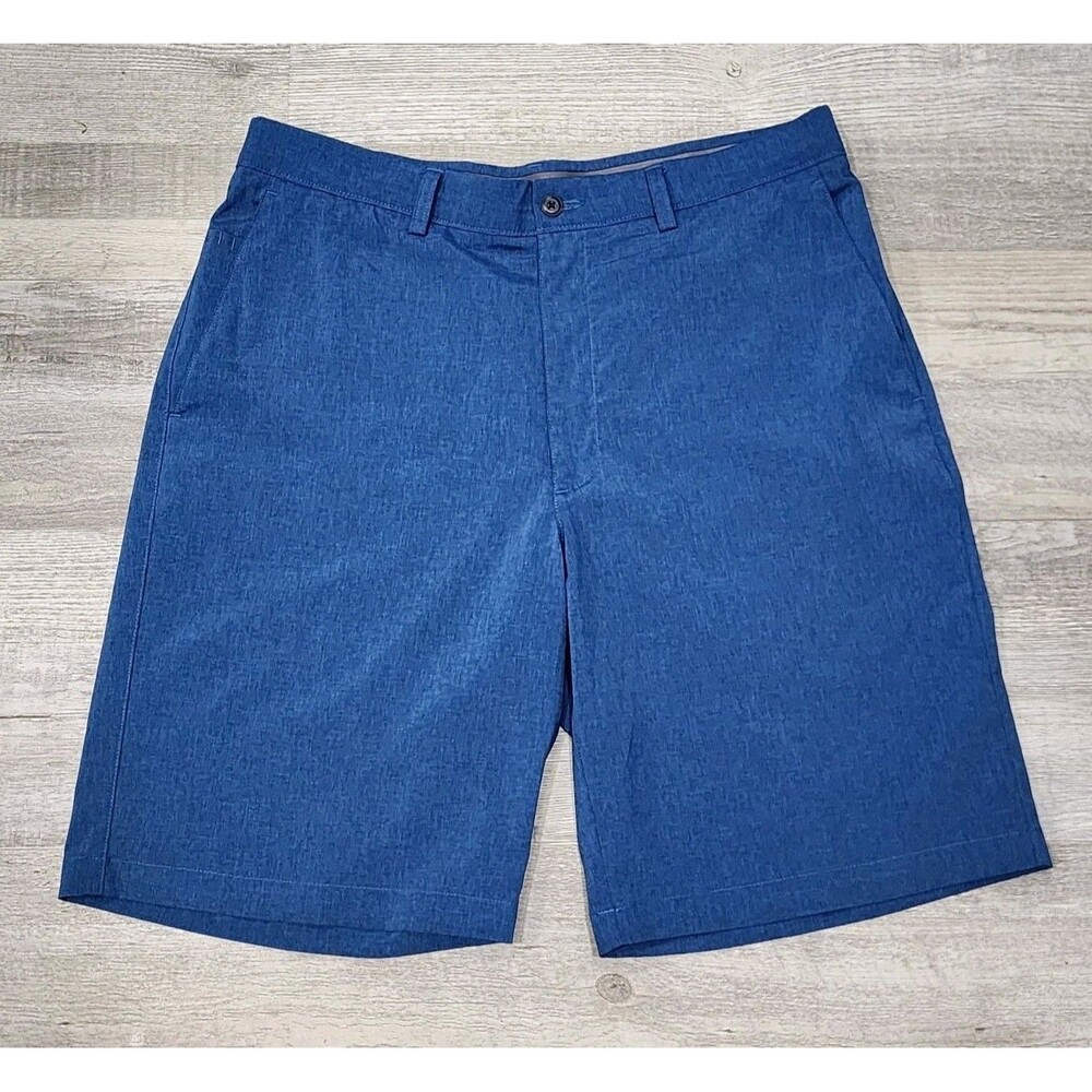 PGA Tour Men's Sports Performance Stretch Flex Blue Golf Shorts Sizes 34